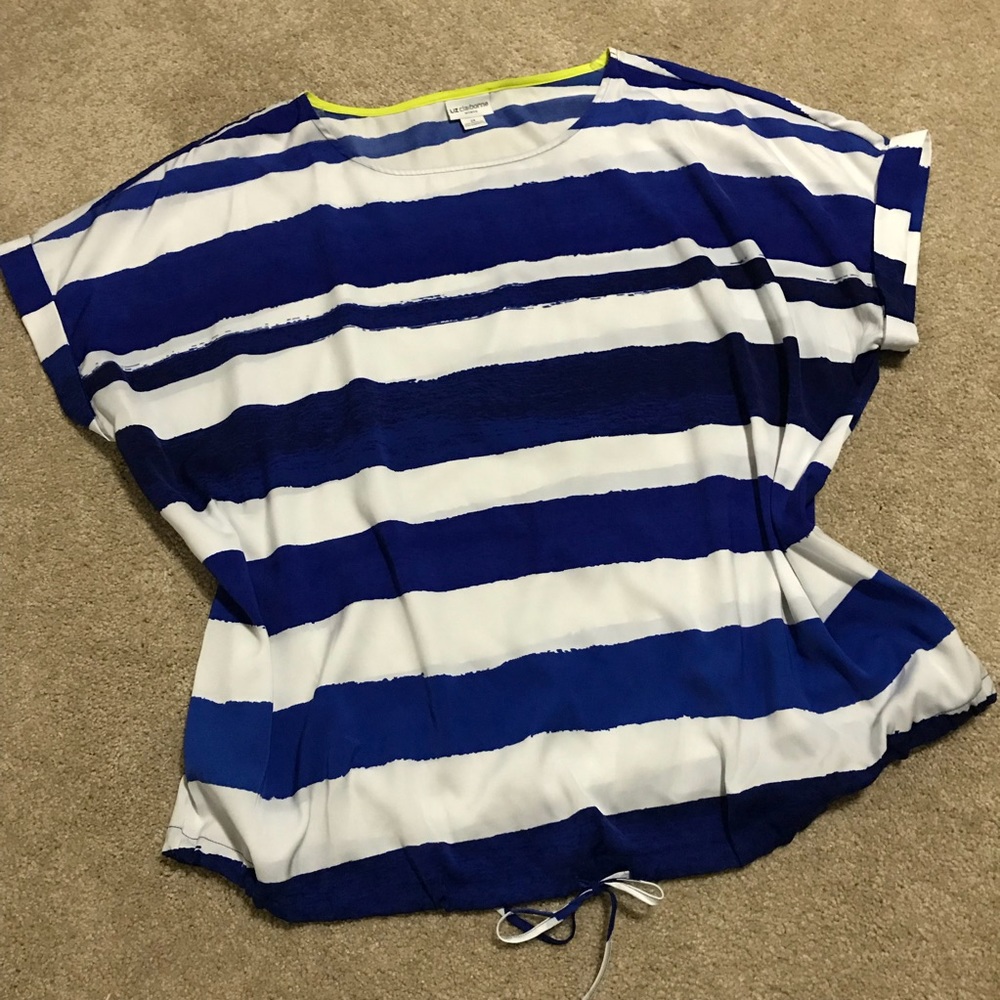 Striped Plus Size Top